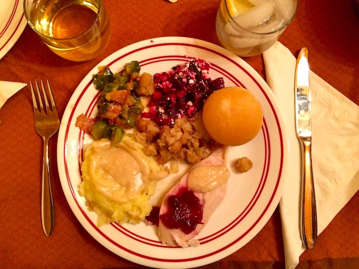 Thanksgiving plate in DC